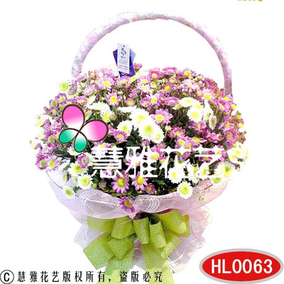 小雛菊花籃 一抹淡雅花語，織就你心動瞬間的生活序詩